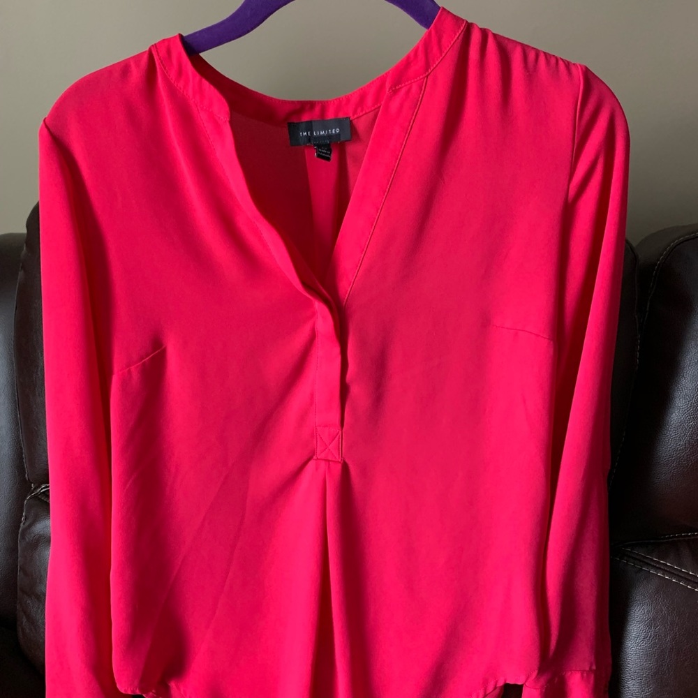 Bright pink Limited Ashton Blouse Size XS